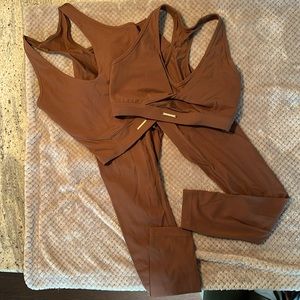 Gymshark x Whitney Simmons leggings, shorts, crop top and sports bra